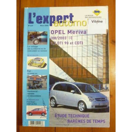 Meriva 1.7L 03- Revue Technique Opel