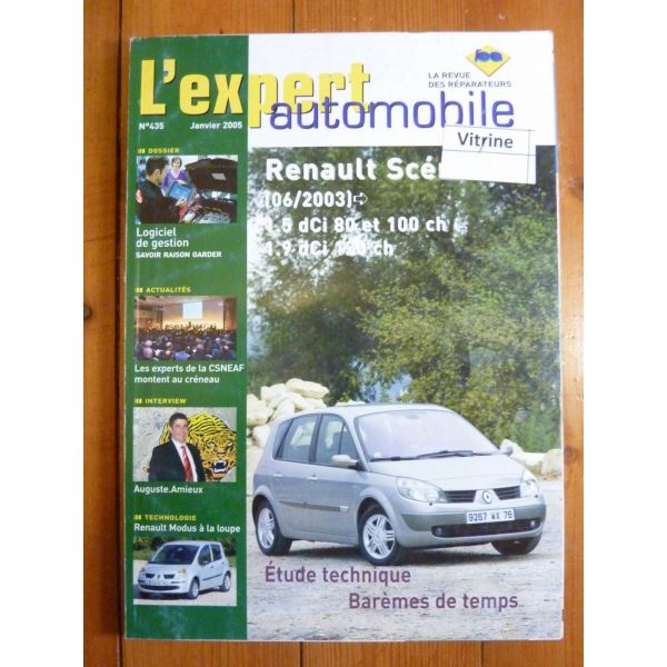 Scenic II DCi 03- Revue Technique Renault