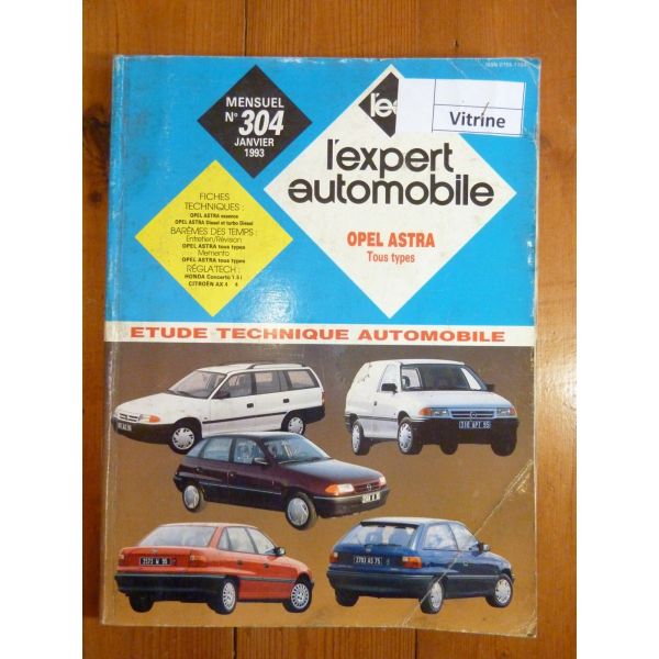 ASTRA Revue Technique Opel