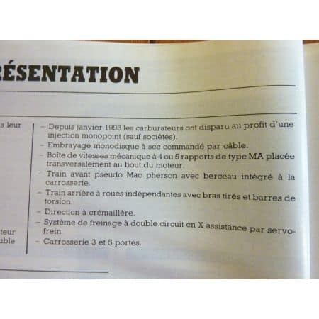 106 TT Revue Technique Peugeot