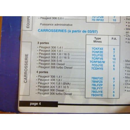 306 Revue Technique Peugeot