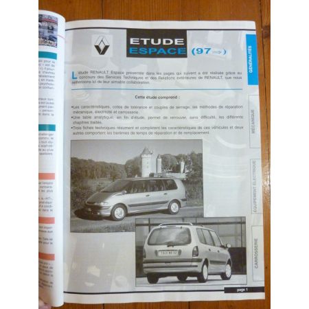 Espace 3 97- Revue Technique Renault