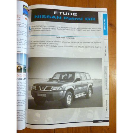 Patrol GR 98- Revue Technique Nissan