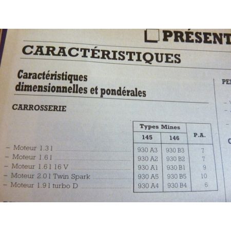 145 146 Revue Technique Alfa Romeo