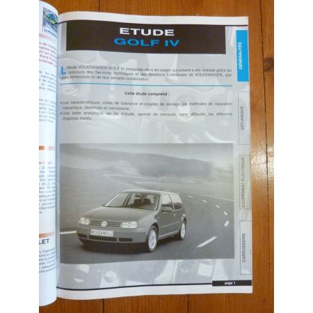 Golf IV 98- Revue Technique Volkswagen