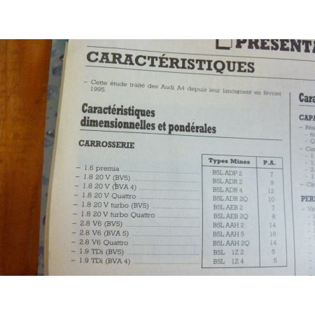 A4 Revue Technique Audi