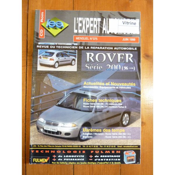 200 96- Revue Technique Rover