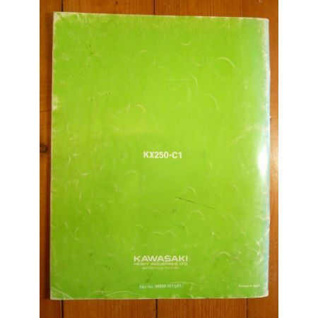 KX250 - Manuel 
