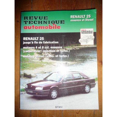 R25 Revue Technique Renault