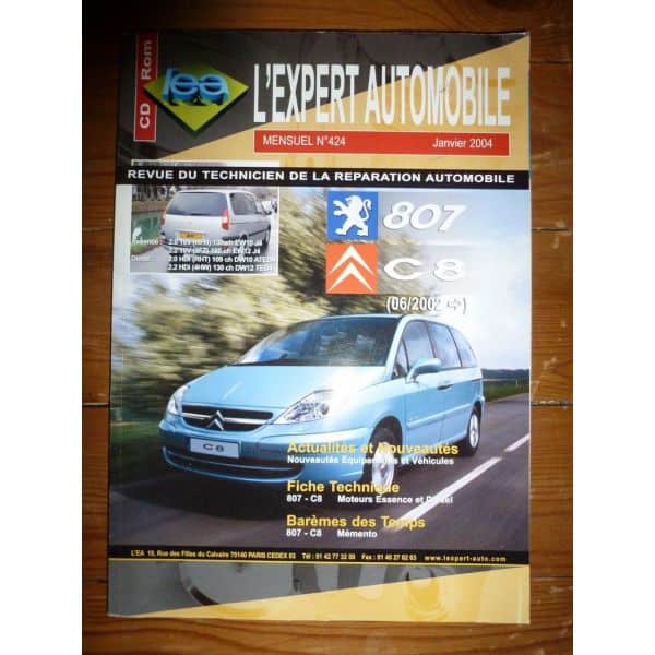 807 C8 02- Revue Technique Citroen