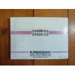 ZZR600 D2 - ZZR500-C2 - Manuel