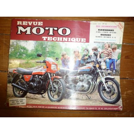 Z400 550 GS850 1100 Revue Technique moto Kawasaki Suzuki