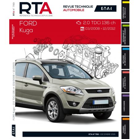 KUGA 03/08-12/12 Revue Technique Ford
