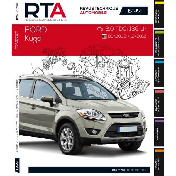 KUGA 03/08-12/12 Revue Technique Ford