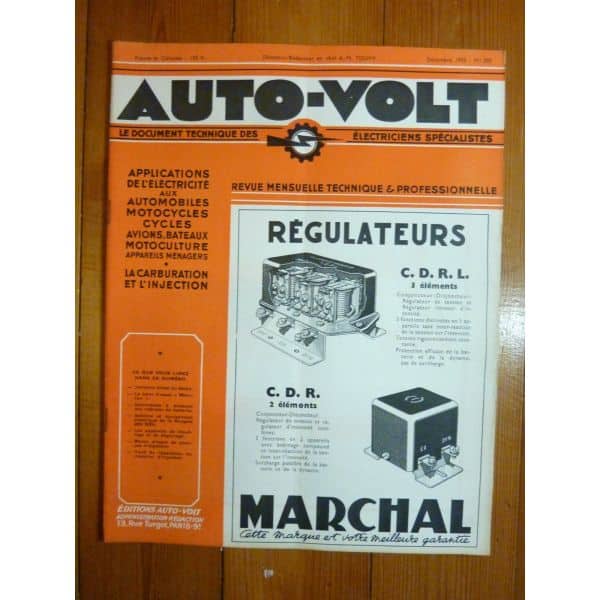 203-N3V Revue Technique Electronic Auto Volt Peugeot