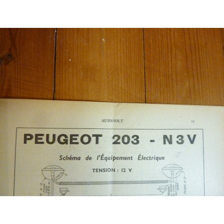 203-N3V Revue Technique Electronic Auto Volt Peugeot