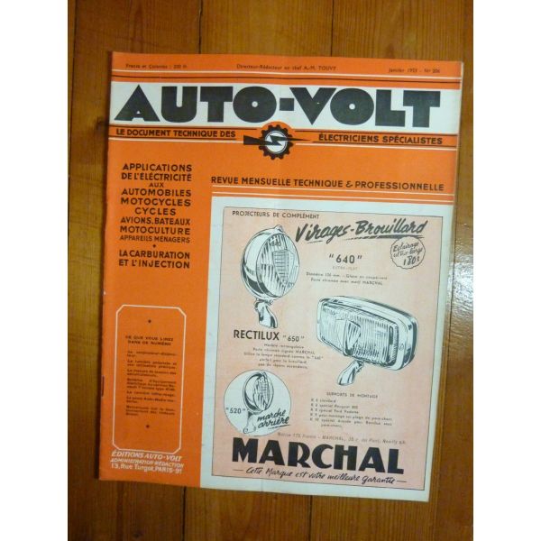 7T 4140 Revue Technique Electronic Auto Volt Renault