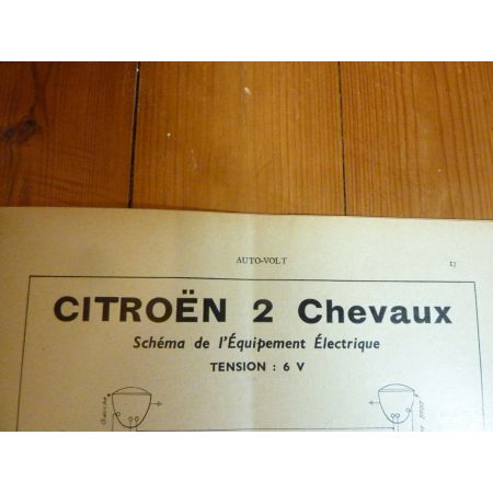2CV Revue Technique Electronic Auto Volt Citroen