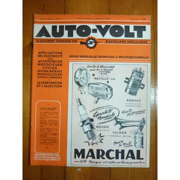 GLC-GLR-GLM Revue Technique Electronic Auto Volt Berliet