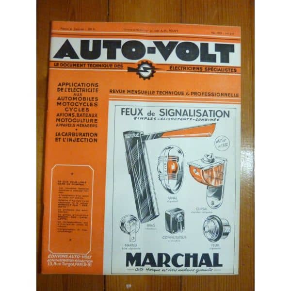 Fregate Revue Technique Electronic Auto Volt Renault