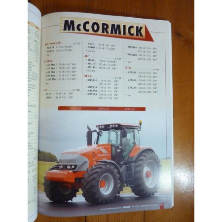 Livre Tracteurs Actuels 2005