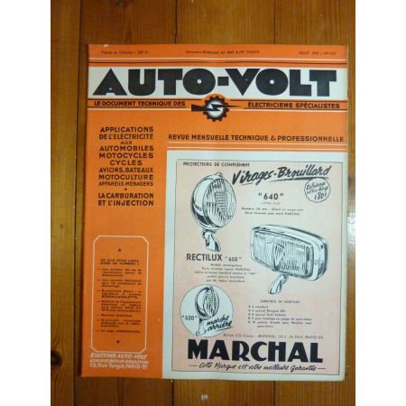 ZU72R Revue Technique Electronic Auto Volt Unic