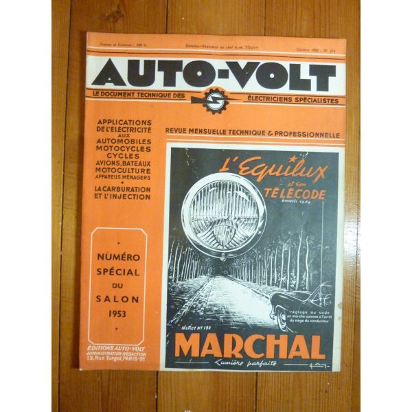 4CV Revue Technique Electronic Auto Volt renault