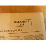 235 Revue Technique Electronic Auto Volt Delahaye