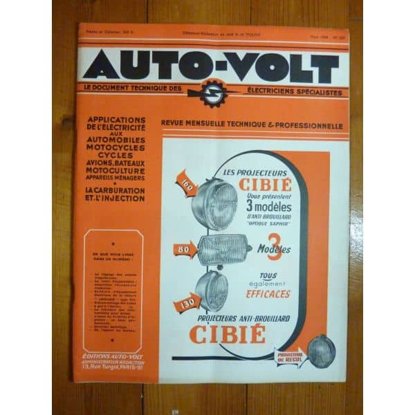 3.5 Mark VII Revue Technique Electronic Auto Volt Jaguar