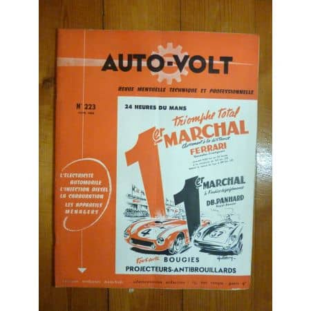 HISPANO Revue Technique Electronic Auto Volt Chausson