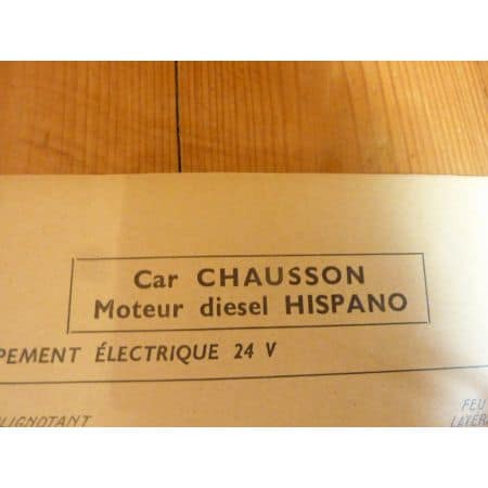 HISPANO Revue Technique Electronic Auto Volt Chausson