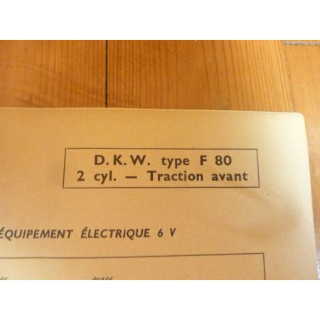 F80 Revue Technique Electronic Auto Volt DKW