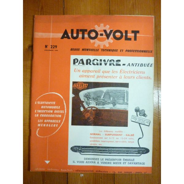 H-HZ  Revue Technique Electronic Auto Volt Citroën