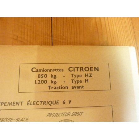 H-HZ  Revue Technique Electronic Auto Volt Citroën