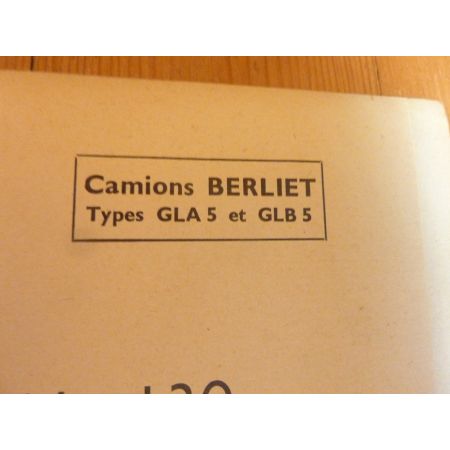 GA5-GLB5  Revue Technique Electronic Auto Volt Berliet