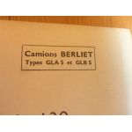 GA5-GLB5  Revue Technique Electronic Auto Volt Berliet