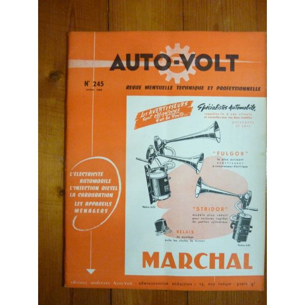 Olympia-Rekord  Revue Technique Electronic Auto Volt Opel