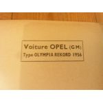 Olympia-Rekord  Revue Technique Electronic Auto Volt Opel