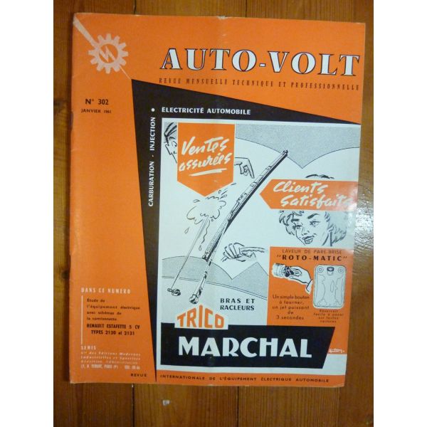 Estafette  Revue Technique Electronic Auto Volt Renault