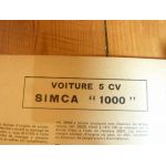 1000  Revue Technique Electronic Auto Volt Simca