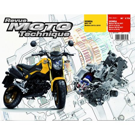 MSX125-NC700 Phase 1 Revue Technique Honda