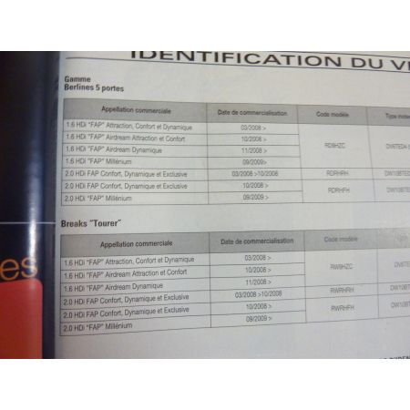 C5 Ph II 03/08-  Revue Technique carrosserie Citroen