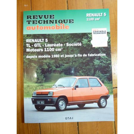 R5 1100cc Revue Technique renault