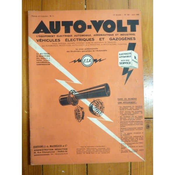 Alliages  Revue Technique Electronic Auto Volt 