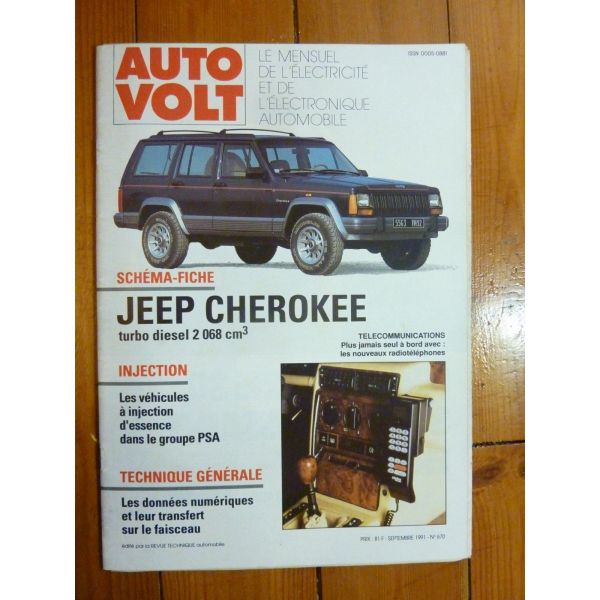 Cherokee TD Revue Technique Electronic Auto Volt  Jeep