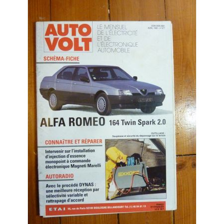 164 twin Spark Revue Technique Electronic Auto Volt  Alfa-Romeo