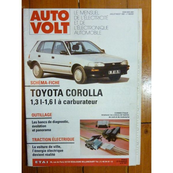 Corolla Revue Technique Electronic Auto Volt  Toyota