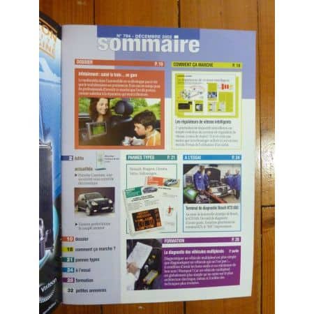 Infos a bord Revue Technique Electronic Auto Volt 