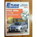 Stilo 1.9 JTD Revue Technique Electronic Auto Volt  Fiat