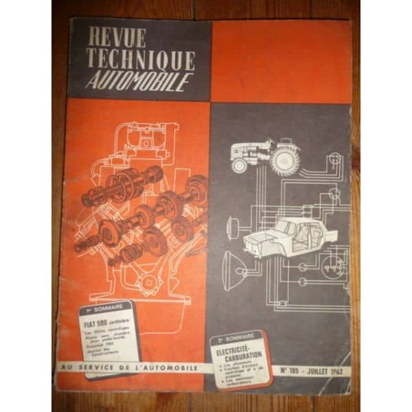 500 Revue Technique Fiat